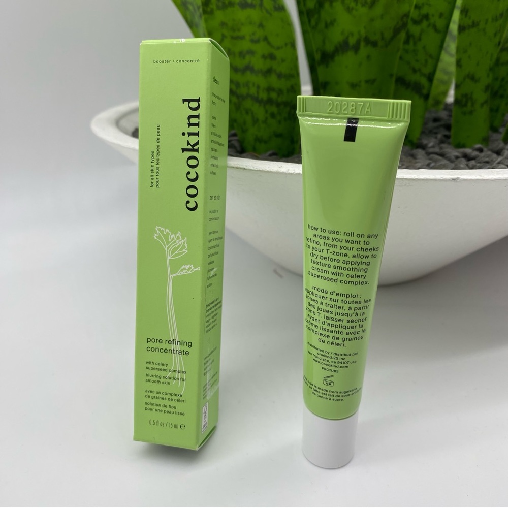 Cocokind Pore Refining Concentrate, Pore Minimizer and Smoothing Spot Treatment